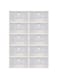 10Pcs Clear Plastic Shoe Storage Transparent Stackable Tidy Organizer box &hellip; (Transparent 10PCS)