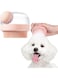 Silicone Massage Bath Brush with Shampoo Dispenser for Dog, Pet Grooming Brush with Shampoo Container