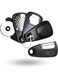 Kitchen Gadgets Set 5 Pieces, Space Saving Cooking Tools Kitchen Accessories - Fruit/Vegetable Peeler, Cheese/Chocolate Grater, Bottle Opener, Pizza Cutter, Garlic/Ginger Grinder Gift Set (Black)