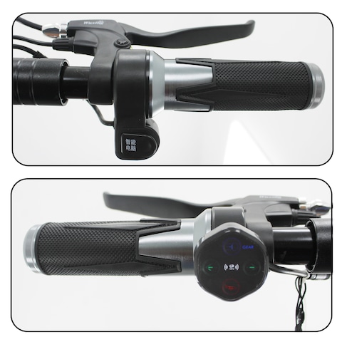 Electric Scooter 400W Brushless Motor 10.4AH Battery 50 Km/h Max Speed 40 Km Range Foldable with Seat Theft Alarm
