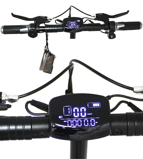 Electric Scooter 400W Brushless Motor 10.4AH Battery 50 Km/h Max Speed 40 Km Range Foldable with Seat Theft Alarm