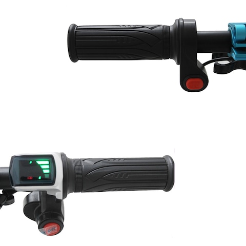 Leaders Kids E-Scooter &ndash; 180W 24V, 18km/h Speed, 18km Range, 5.5&quot; Tires, 100KG Load, Quick Charge, Hand Brake, Blue Color