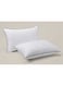 Soft &amp; Plush Luxury Microfiber Pillow &acirc;&euro;&ldquo; 850gm Microfiber Filling, Comfortable 940gm Pillow with Black Piping, Set of 2