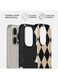 Mobcos iPhone 16 Pro Max Classic Diamond Premium Case Compatible with Hybrid Dual-Layer Hard Shell + Silicone Protection - Scratch-Resistant Shockproof Mobile Cover
