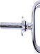 Miracle Fitness Hexagon Barbell Olympic Trap Bar, Hexagonal Small Hole Universal Barbell Bar, Solid Steel Sturdy and Durable, with Chrome Coating, Used for Weight Lifting, Shrugging, Pressing