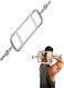 Miracle Fitness Hexagon Barbell Olympic Trap Bar, Hexagonal Small Hole Universal Barbell Bar, Solid Steel Sturdy and Durable, with Chrome Coating, Used for Weight Lifting, Shrugging, Pressing