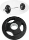 Miracle Fitness Barbell Olympic Grip Plate, Cast Iron Weight Plate Strength Training Plates for Weightlifting and Fitness Workout Exercise,10kg