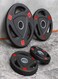 Miracle Fitness Weight Plates For Barbell Or Dumbbell 2.5, 5, 10, 15, 20KG Weightlifting Barbell Slice Disk Three Holes Hand Barbell Piece Weight Slice Disk (Size : 15KG)