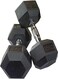 Miracle Fitness COOLBABY Miracle Fitness Rubber Hex Dumbbells &ndash; Solid Cast Iron Core Rubber Coated Head Dumbbell Weights for Exercises &ndash; 2.5 to 50 KG &ndash; Sold in Pair (2 Pcs) (15)