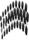 Miracle Fitness Hex Dumbbell Sets Pair Of 10 (1kg to 10Kg) Dumbbells for Strength Training Set for Women and Men