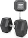 Miracle Fitness COOLBABY Miracle Fitness Rubber Hex Dumbbells &ndash; Solid Cast Iron Core Rubber Coated Head Dumbbell Weights for Exercises &ndash; 2.5 to 50 KG &ndash; Sold in Pair (2 Pcs) (45)