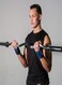 Miracle Fitness 47 Olympic EZ Curl Bar with One Pair Collar, Miracle Fitness