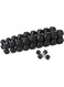 Miracle Fitness Hex Dumbbells Set - 2.5 KG to 20 (8 Pairs)