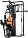 جهاز Miracle Fitness متعدد الوظائف الكل في واحد مع جهاز Smith Cable Crossover وأوزان قابلة للتكديس 63 كجم (138 رطلاً) - مناسب للصالة الرياضية المنزلية