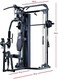 جهاز Miracle Fitness متعدد الوظائف الكل في واحد مع جهاز Smith Cable Crossover وأوزان قابلة للتكديس 63 كجم (138 رطلاً) - مناسب للصالة الرياضية المنزلية