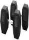 Miracle Fitness Rubber Hex Dumbbell in Kg- Sold in Pair-2 PCS (40 KG)