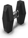 Miracle Fitness Rubber Hex Dumbbell in Kg- Sold in Pair-2 PCS (40 KG)