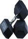 Miracle Fitness Hex Rubber Dumbbell 35KG