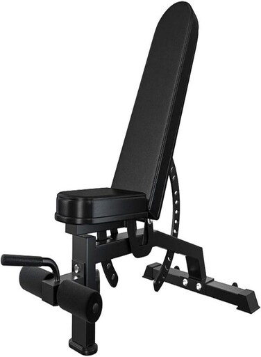Miracle Fitness Multi Position Adjustable Weight Bench, Foldable Incline Decline Exercise Benches,Strength Training Benches Utility Benchs Exercise Equipment Roman Chair for Home Gym