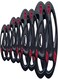 Miracle Fitness 80 KG Set Weight Plates with 6 FT Olympic Barbell Home Gym for Strength Training &ndash; Fitness Equipment for Whole Body Workout