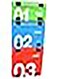 Miracle Fitness Stackable Soft Plyometric Box Set of 3- Multicolors