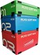 Miracle Fitness Stackable Soft Plyometric Box Set of 3- Multicolors