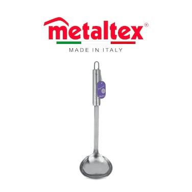 Metaltex Imperial Soup Ladle 31cm &ndash; Stainless Steel with Ergonomic Handle, Beginner Series