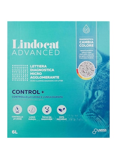Lindocat, Advanced Control Plus Diagnostic Cat Litter, 6 Liters