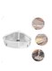 Metal Brackets Triangle Corner Strainer Triangular Sink Drain Shelf Corner Sink Strainer Basket Stainless Shelf