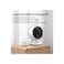 Portable Air Cooling Fan USB Rechargeable Oscillating Desktop Fan 6 Gears Time Setting Table Stand