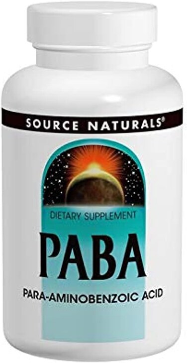 Source Naturals Dietary Supplement Paba - 100 Tablets