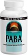 Source Naturals Dietary Supplement Paba - 100 Tablets