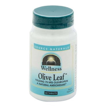 Source Naturals Wellness Olive Leaf 60 Tablets