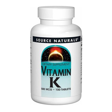 Source Naturals Vitamin K, 100 Tablets