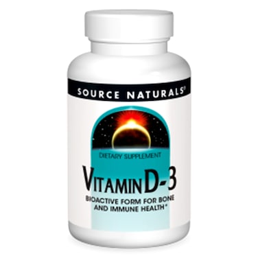 Source Naturals Vitamin D-3 2 000 IU Softgels 200 softgels
