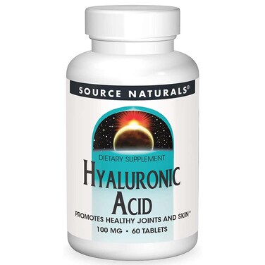 Source Naturals - Hyaluronic Acid 100 Mg. 60 Tablets
