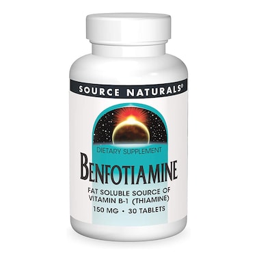 Source Naturals SN BENFOTIAMINE 30 TABS 150 MG