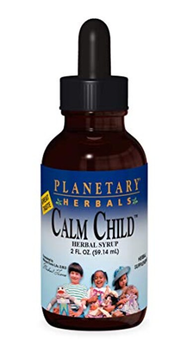 شراب بلانيتاري هيربالز كالم تشايلد العشبي، 2 أونصة سائلة، 2 أونصة متعددة