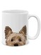 Yorkshire Terrier Dog Ceramic Coffee Mug Tea Cup, 11 OZ