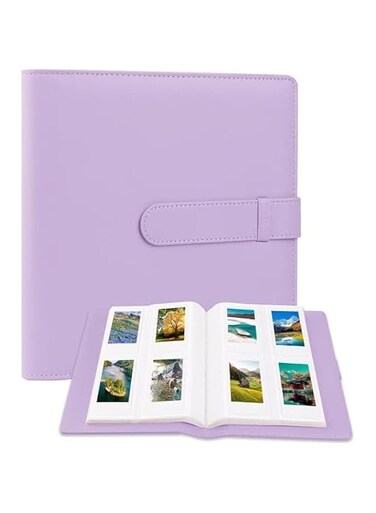 Aputue photo Album, 257 Leather Cover Pockets Photo Album with Waterproof, High Capacity albums Family Photo with Buckle Design, Suitable for Anniversary, Wedding Gifts, Valentines Day Gifts