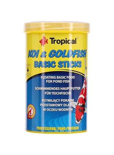 TROPICAL KOI &amp; GOLDFISH STICK 1 L/80g
