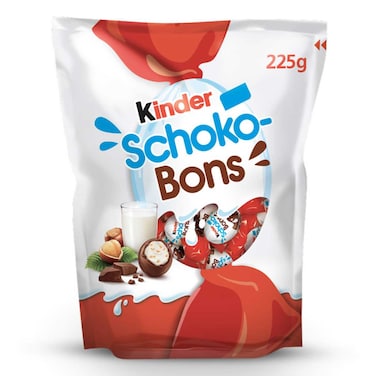 Kinder Schokobons Milky Bitesize Individually Wrapped Chocolates, 225g