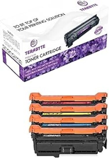 Compatible Toner Cartridge Replacement for 653A Q5950A Q5951A Q5952A Q5953A (1 Black, 1 Cyan, 1 Magenta, 1 Yellow, 4 Pack)