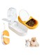 X spring Dog Water Bottle, Leak Proof Foldable Pet Water Bottles, 2-in-1 Portable Dog Water Bottle for Walking, Cat Bowls and Pet Water Bottle, Dispenser Bowl Travel Drink Cup, for Hiking, Travel