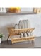Box Bamboo Dish Rack 44.5x25x33 cm