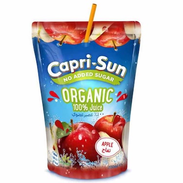 Capri-Sun Organic Apple Juice Drink, 200ml