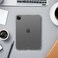 Muzz Clear Protective Case for iPad Pro 13 m4 2024, Slim Bumper Corners, Soft Transparent Back Cover (iPad Pro 13 (7th Gen 2024))