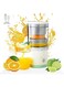 Citrus Juicer Machines Fruit Electric Orange Juicer Squeezer USB Rechargeable Easy Press Lemon Lime Orange Grapefruit Juice Squeezer Easy to Clean fruit juicer