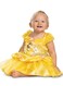 Party Centre Disney Beauty and the Beast Classic Newborn Belle Costume, 12-18 months