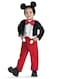Party Centre Toddler Disney Mickey Mouse Deluxe Costume, Official Classic Character Outfit for Kids
